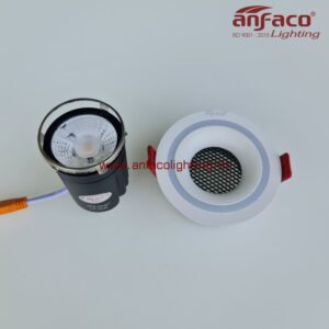 AFC 383T 3W 5W 7W 10W Đèn LED downlight âm trần Anfaco AFC 383T gắn bóng 3W 5W 7W 10W 3 màu