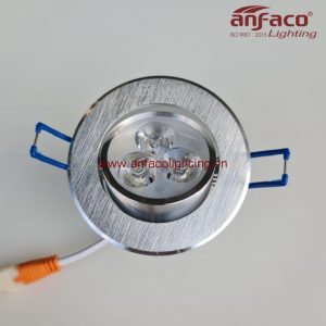 AFC 510-3W Đèn LED downlight âm trần nhiều mắt xoay góc Anfaco AFC510-3W