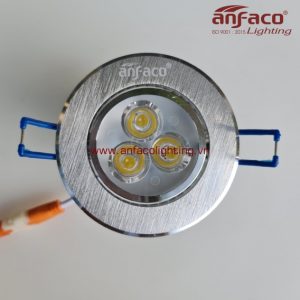 AFC 510-3W Đèn LED downlight âm trần nhiều mắt xoay góc Anfaco AFC510-3W