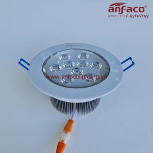 Đèn LED âm trần nhiều mắt Anfaco AFC 512B-9W xoay góc