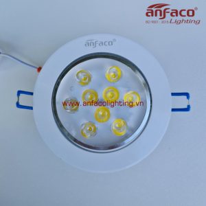 Đèn LED âm trần nhiều mắt Anfaco AFC 512B-9W xoay góc