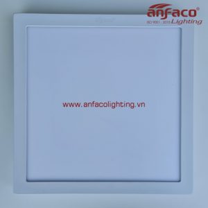 AFC556 vuông Đèn Anfaco Led panel ốp trần nổi vuông 400 480 600 AFC-556-28W 36W 48W vỏ trắng ánh sáng trắng 6500K ánh sáng vàng 3200K