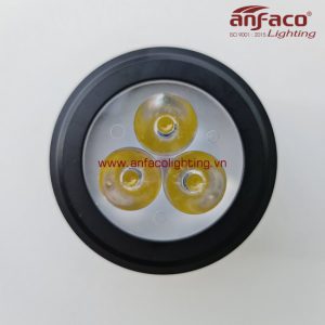 AFC Đèn Anfaco downlight lon nổi AFC 643D 3W vỏ đen