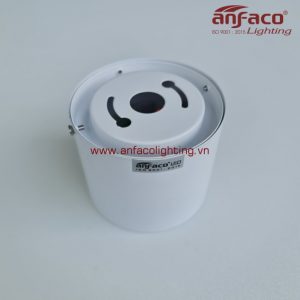 Đèn downlight lon led nổi Anfaco AFC-646t-9W-12W vỏ trắng