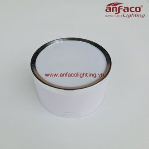 AFC-649T Đèn downlight lon nổi Anfaco AFC649T vỏ trắng 12W ánh sáng đổi màu