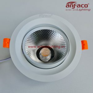 Đèn Anfaco downlight âm trần AFC 727-7W 12W 15W 18W xoay góc