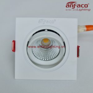 Đèn Anfaco downlight âm trần vuông xoay góc AFC Đèn Anfaco downlight âm trần xoay góc AFC 732-5W 7W 9W 12W