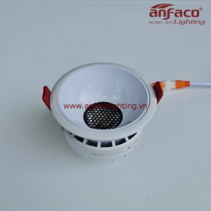 AFC-744T Đèn downlight âm trần Anfaco AFC744T vỏ trắng 10W