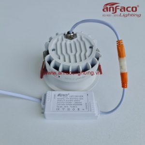 AFC-744T Đèn downlight âm trần Anfaco AFC744T vỏ trắng 10W