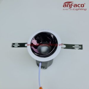 AFC 749D 10W Đèn LED downlight âm trần Anfaco xoay góc AFC749D 10W 3 màu