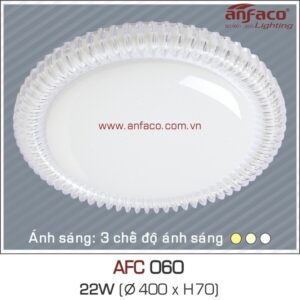 Đèn Anfaco LED ốp trần nhựa AFC 060-22W