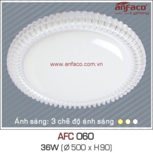 Đèn Anfaco LED ốp trần nhựa AFC 060-36W