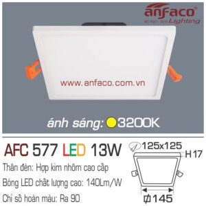 Đèn Anfaco LED downlight âm trần AFC 577-13W