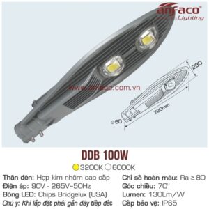 Đèn đường LED Anfaco AFC DDB 100W