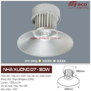 Đèn Anfaco LED nhà xưởng AFC NX 07-50W
