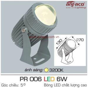 Đèn Anfaco LED rọi cột AFC PR 006-6W