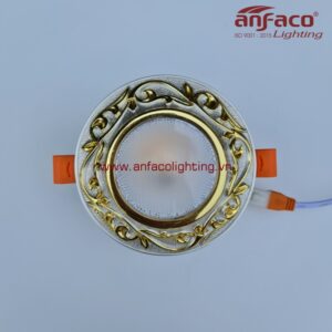 Đồng 006-12W Đèn LED downlight âm trần vỏ đồng Anfaco đồng AFC006 12W 3 màu