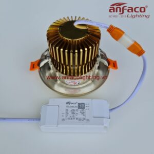 Đồng 006-12W Đèn LED downlight âm trần vỏ đồng Anfaco đồng AFC006 12W 3 màu