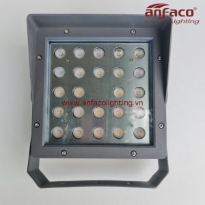 Đèn pha vuông Anfaco AFC 015-24Wx2=48W kín nước chiếu rọi cây cối, tường cột, cảnh quan ngoài trời