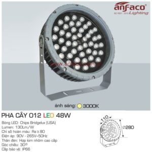 Đèn Anfaco LED pha cây AFC 012-48W