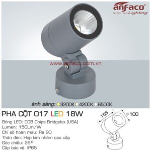 Đèn Anfaco LED pha cột AFC 017-18W