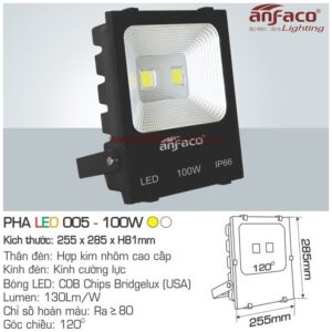 Đèn Anfaco Pha LED AFC 005-100W