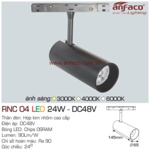 Đèn LED ray nam châm Anfaco RNC 04-24W