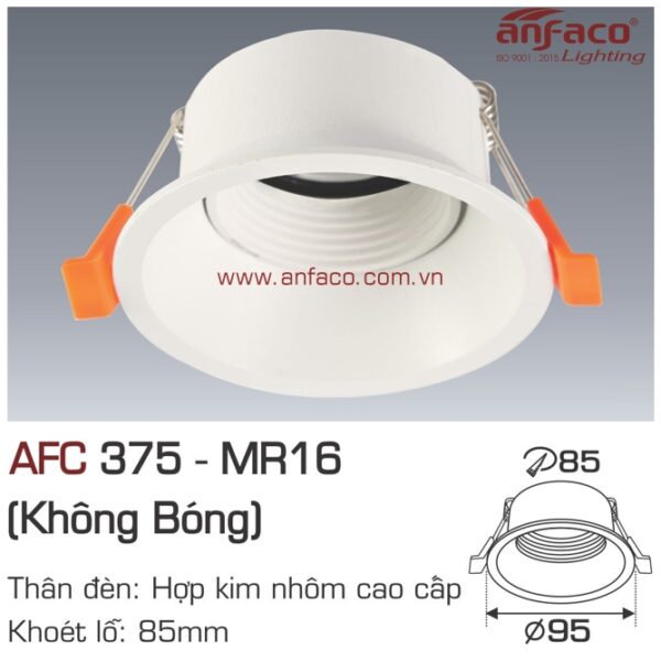 Đèn Anfaco LON downlight âm trần AFC 375 LED MR16