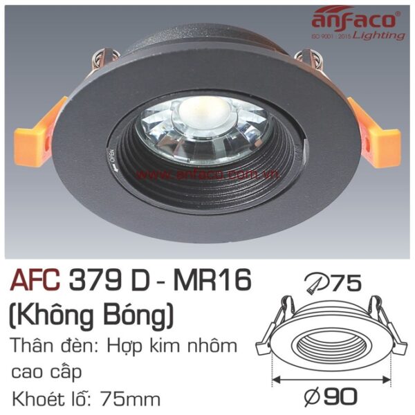 Đèn Anfaco LON downlight âm trần AFC 379D LED MR16