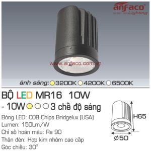 Bóng chén LED Anfaco AFC MR16-10W