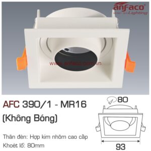 Đèn Anfaco LON downlight âm trần AFC 390/1 LED MR16