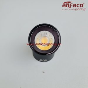 AFC-645D Đèn downlight nổi Anfaco xoay góc AFC645D vỏ đen 9W 15W ánh sáng trắng, vàng, vàng nhạt