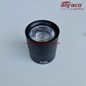 AFC-658D 10W đèn Anfaco downlight lon nổi AFC658D 10W vỏ đen