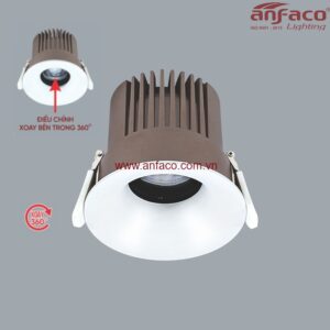 Đèn LED downlight âm trần Anfaco